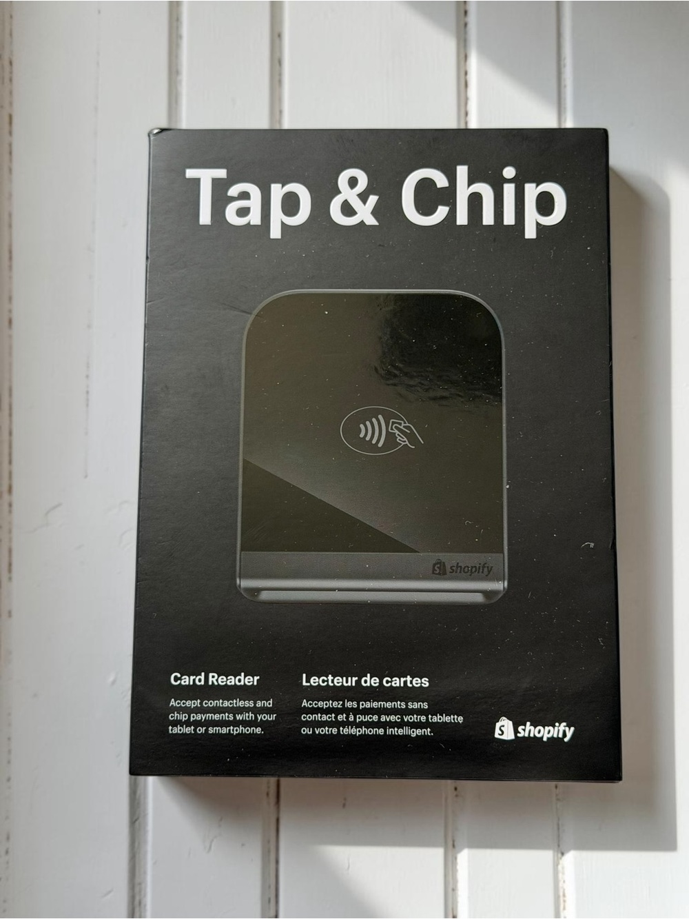 Shopify Tap & Chip Card Reader S1801B New in Box Contactless POS Reader